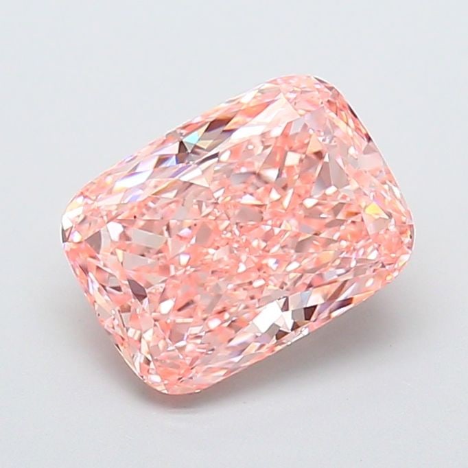 Loose Diamond - CUSHION MODIFIED 3.28ct Fancy Vivid Pink VS1: Loose Diamond - CUSHION MODIFIED 3.28ct Fancy Vivid Pink VS1 Source: This is a real non-mined Diamond that has been grown in a lab Shape: CUSHION MODIFIED Carats: 3.28 Color: Fancy Vivid Pink Certific