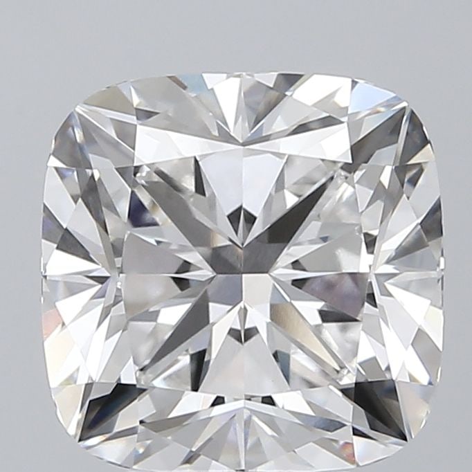Loose Diamond - CUSHION BRILLIANT 5.71ct E VVS2: Loose Diamond - CUSHION BRILLIANT 5.71ct E VVS2 Source: This is a real non-mined Diamond that has been grown in a lab Shape: CUSHION BRILLIANT Carats: 5.71 Color: E Clarity: VVS2 Certification: GIA Vi