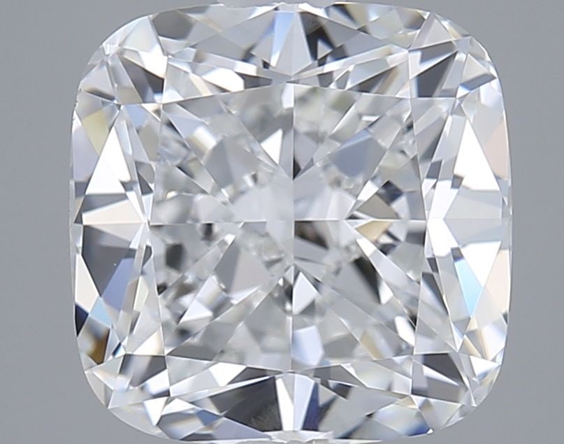 Loose Diamond - CUSHION MODIFIED 2.5ct E VVS1: Loose Diamond - CUSHION MODIFIED 2.5ct E VVS1 Source: This is a real non-mined Diamond that has been grown in a lab Shape: CUSHION MODIFIED Carats: 2.5 Color: E Clarity: VVS1 Certification: IGI Video: