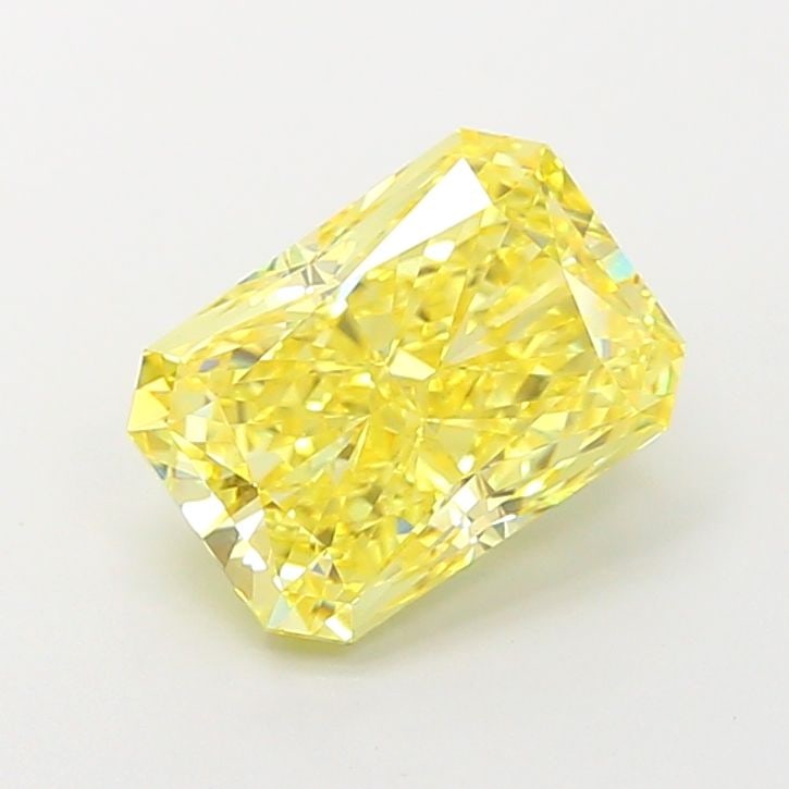 Loose Diamond - RADIANT 3.05ct Fancy Vivid Yellow VVS2: Loose Diamond - RADIANT 3.05ct Fancy Vivid Yellow VVS2 Source: This is a real non-mined Diamond that has been grown in a lab Shape: RADIANT Carats: 3.05 Color: Fancy Vivid Yellow Certification: IGI Vi