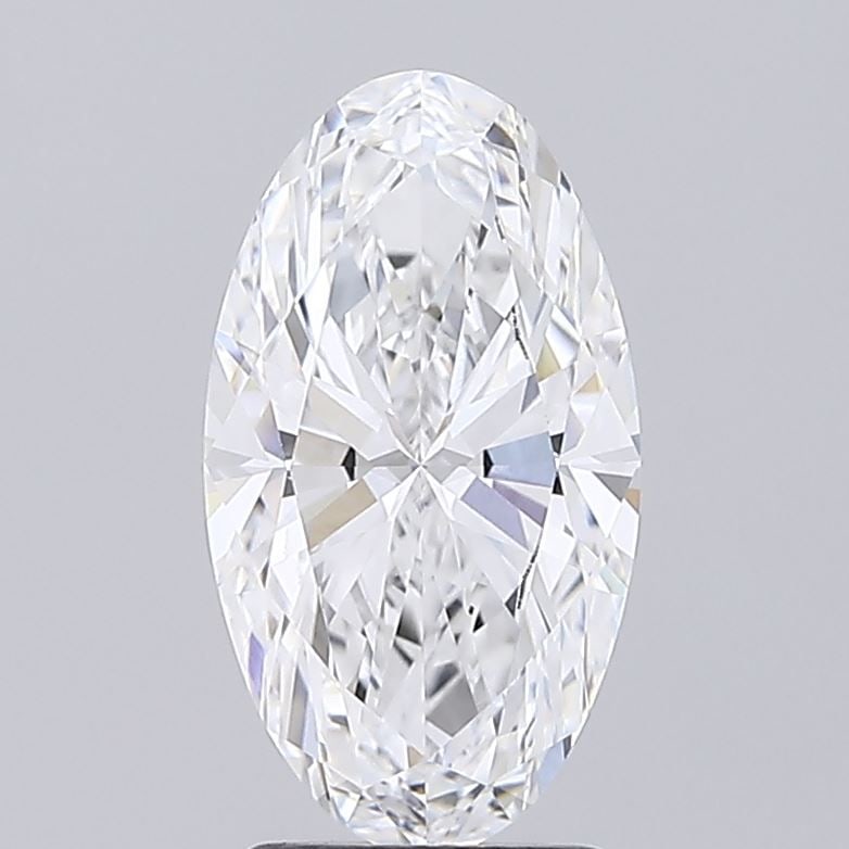 Loose Diamond - OVAL 2.61ct D VVS1: Loose Diamond - OVAL 2.61ct D VVS1 Source: This is a real non-mined Diamond that has been grown in a lab Shape: OVAL Carats: 2.61 Color: D Clarity: VVS1 Certification: IGI Video: