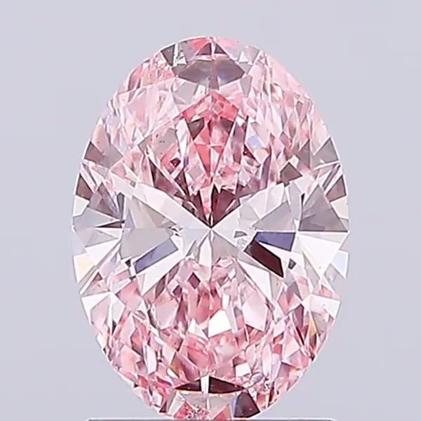 Loose Diamond - OVAL 1.5ct Fancy Vivid Pink VS2: Loose Diamond - OVAL 1.5ct Fancy Vivid Pink VS2 Source: This is a real non-mined Diamond that has been grown in a lab Shape: OVAL Carats: 1.5 Color: Fancy Vivid Pink Certification: IGI Video: