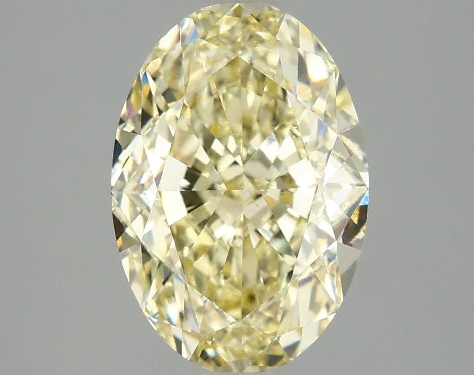 Loose Diamond - OVAL 3.08ct Fancy Intense Yellow VS1: Loose Diamond - OVAL 3.08ct Fancy Intense Yellow VS1 Source: This is a real non-mined Diamond that has been grown in a lab Shape: OVAL Carats: 3.08 Color: Fancy Intense Yellow Certification: IGI Video