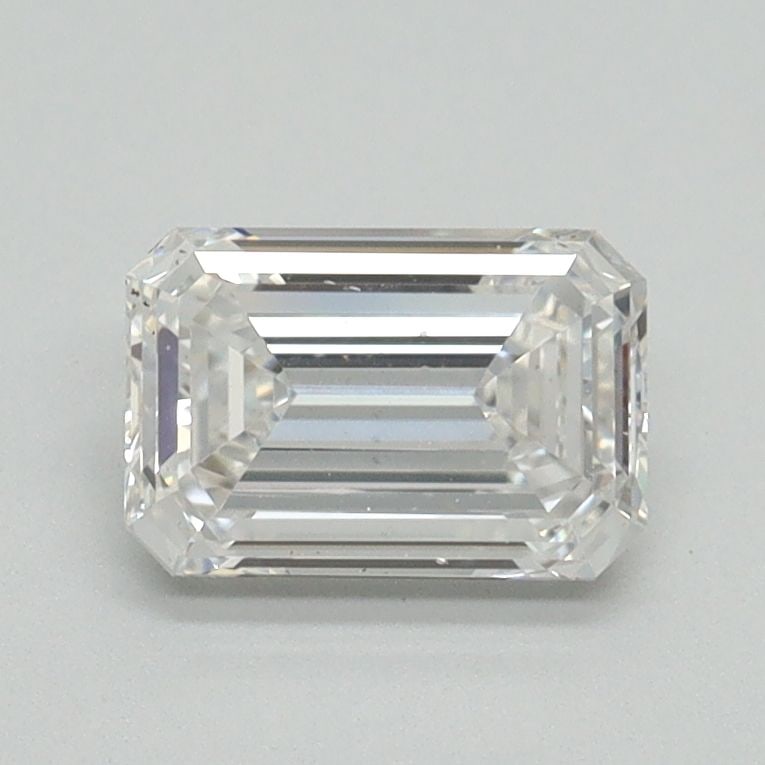 Loose Diamond - EMERALD 0.96ct E VS2: Loose Diamond - EMERALD 0.96ct E VS2 Source: This is a real non-mined Diamond that has been grown in a lab Shape: EMERALD Carats: 0.96 Color: E Clarity: VS2 Certification: NONE Video: