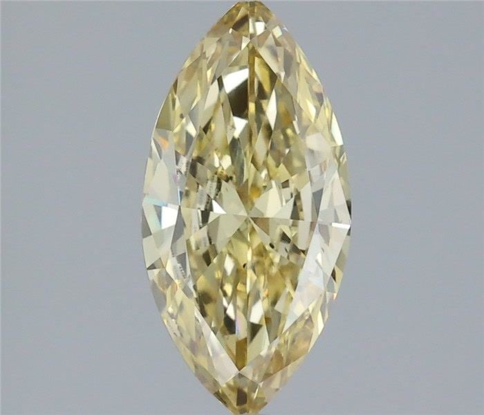 Loose Diamond - MARQUISE 1.24ct Fancy Intense Yellow VS2: Loose Diamond - MARQUISE 1.24ct Fancy Intense Yellow VS2 Source: This is a real non-mined Diamond that has been grown in a lab Shape: MARQUISE Carats: 1.24 Color: Fancy Intense Yellow Certification: I