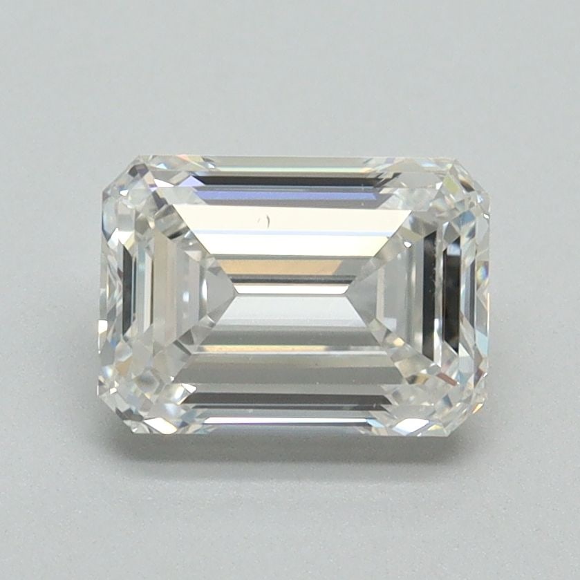 Loose Diamond - EMERALD 1.51ct F VS2: Loose Diamond - EMERALD 1.51ct F VS2 Source: This is a real non-mined Diamond that has been grown in a lab Shape: EMERALD Carats: 1.51 Color: F Clarity: VS2 Certification: NONE Video: