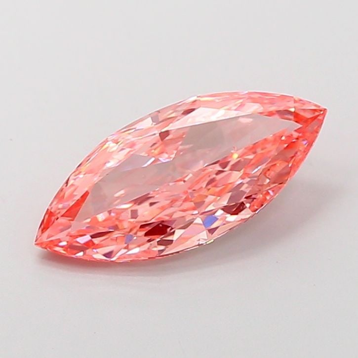 Loose Diamond - MARQUISE 3.01ct Fancy Vivid Pink VS2: Loose Diamond - MARQUISE 3.01ct Fancy Vivid Pink VS2 Source: This is a real non-mined Diamond that has been grown in a lab Shape: MARQUISE Carats: 3.01 Color: Fancy Vivid Pink Certification: IGI Video