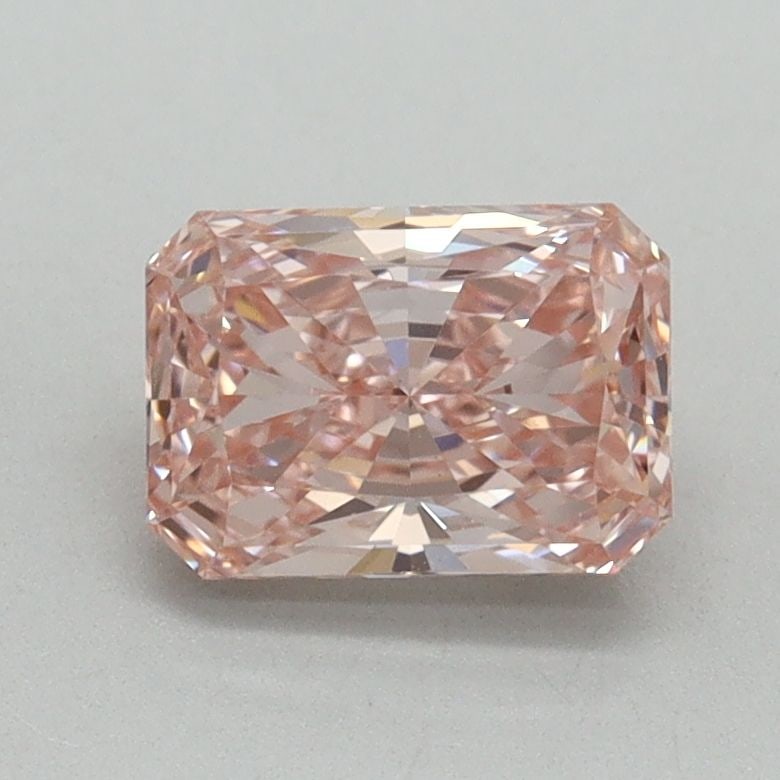 Loose Diamond - RADIANT 1.05ct Fancy Vivid Pink VS1: Loose Diamond - RADIANT 1.05ct Fancy Vivid Pink VS1 Source: This is a real non-mined Diamond that has been grown in a lab Shape: RADIANT Carats: 1.05 Color: Fancy Vivid Pink Certification: IGI Video: