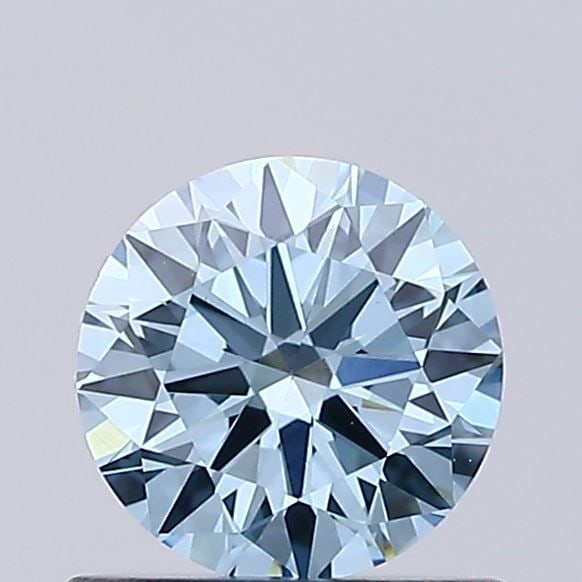 Loose Diamond - ROUND 0.57ct Fancy Vivid Blue VVS2: Loose Diamond - ROUND 0.57ct Fancy Vivid Blue VVS2 Source: This is a real non-mined Diamond that has been grown in a lab Shape: ROUND Carats: 0.57 Color: Fancy Vivid Blue Certification: IGI Video: