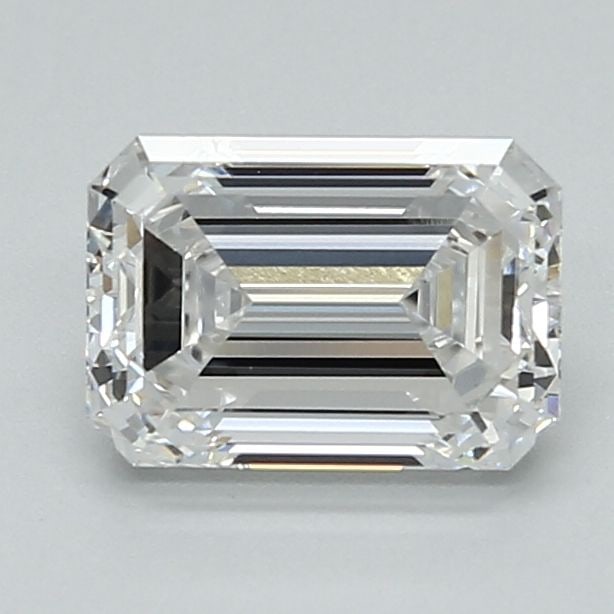 Loose Diamond - EMERALD 1.54ct E VVS1: Loose Diamond - EMERALD 1.54ct E VVS1 Source: This is a real non-mined Diamond that has been grown in a lab Shape: EMERALD Carats: 1.54 Color: E Clarity: VVS1 Certification: IGI Video:
