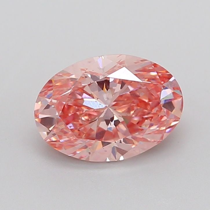 Loose Diamond - OVAL 3.01ct Fancy Vivid Pink VS2: Loose Diamond - OVAL 3.01ct Fancy Vivid Pink VS2 Source: This is a real non-mined Diamond that has been grown in a lab Shape: OVAL Carats: 3.01 Color: Fancy Vivid Pink Certification: IGI Video: