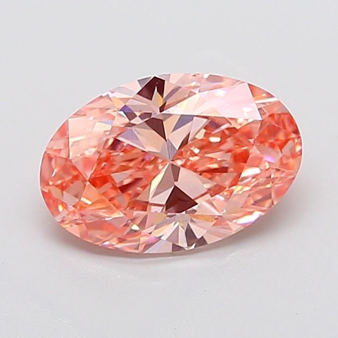 Loose Diamond - OVAL 3.02ct Fancy Vivid Pink VS1: Loose Diamond - OVAL 3.02ct Fancy Vivid Pink VS1 Source: This is a real non-mined Diamond that has been grown in a lab Shape: OVAL Carats: 3.02 Color: Fancy Vivid Pink Certification: IGI Additional im