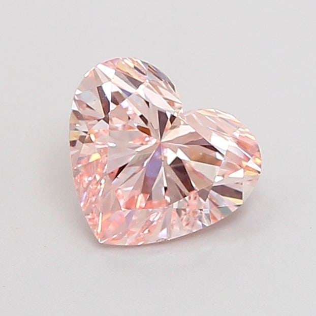 Loose Diamond - HEART 1.09ct Fancy Pink VS1: Loose Diamond - HEART 1.09ct Fancy Pink VS1 Source: This is a real non-mined Diamond that has been grown in a lab Shape: HEART Carats: 1.09 Color: Fancy Pink Certification: IGI Video: