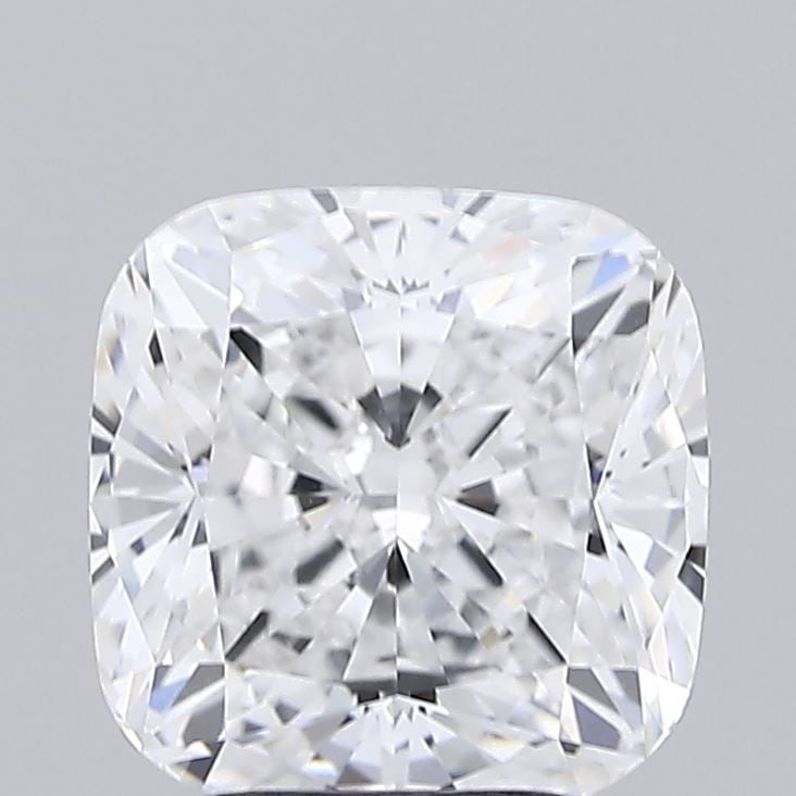 Loose Diamond - CUSHION MODIFIED 2.71ct D VVS2: Loose Diamond - CUSHION MODIFIED 2.71ct D VVS2 Source: This is a real non-mined Diamond that has been grown in a lab Shape: CUSHION MODIFIED Carats: 2.71 Color: D Clarity: VVS2 Certification: IGI Vide