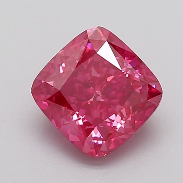 Loose Diamond - CUSHION MODIFIED 2.0ct Fancy Vivid Pink VS1: Loose Diamond - CUSHION MODIFIED 2.0ct Fancy Vivid Pink VS1 Source: This is a real non-mined Diamond that has been grown in a lab Shape: CUSHION MODIFIED Carats: 2.0 Color: Fancy Vivid Pink Certificat