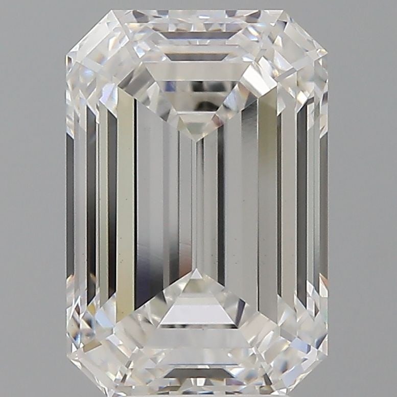 Loose Diamond - EMERALD 4.59ct F VS1: Loose Diamond - EMERALD 4.59ct F VS1 Source: This is a real non-mined Diamond that has been grown in a lab Shape: EMERALD Carats: 4.59 Color: F Clarity: VS1 Certification: IGI Video:
