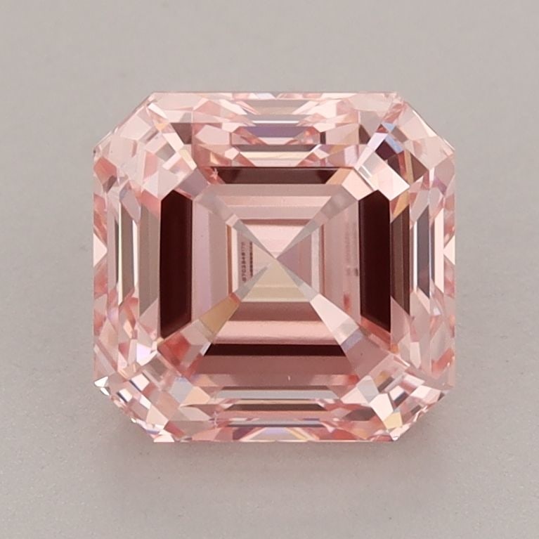 Loose Diamond - ASSCHER 2.2ct Fancy Vivid Pink VS2 (1 of 1)