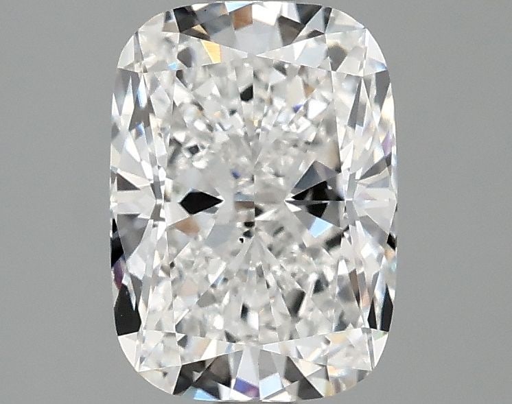 Loose Diamond - CUSHION MODIFIED 2.02ct E VS2: Loose Diamond - CUSHION MODIFIED 2.02ct E VS2 Source: This is a real non-mined Diamond that has been grown in a lab Shape: CUSHION MODIFIED Carats: 2.02 Color: E Clarity: VS2 Certification: IGI Video: