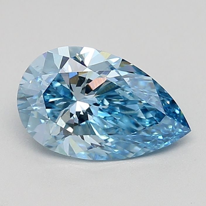Loose Diamond - PEAR 0.97ct Fancy Vivid Blue VS2: Loose Diamond - PEAR 0.97ct Fancy Vivid Blue VS2 Source: This is a real non-mined Diamond that has been grown in a lab Shape: PEAR Carats: 0.97 Color: Fancy Vivid Blue Certification: IGI Video: