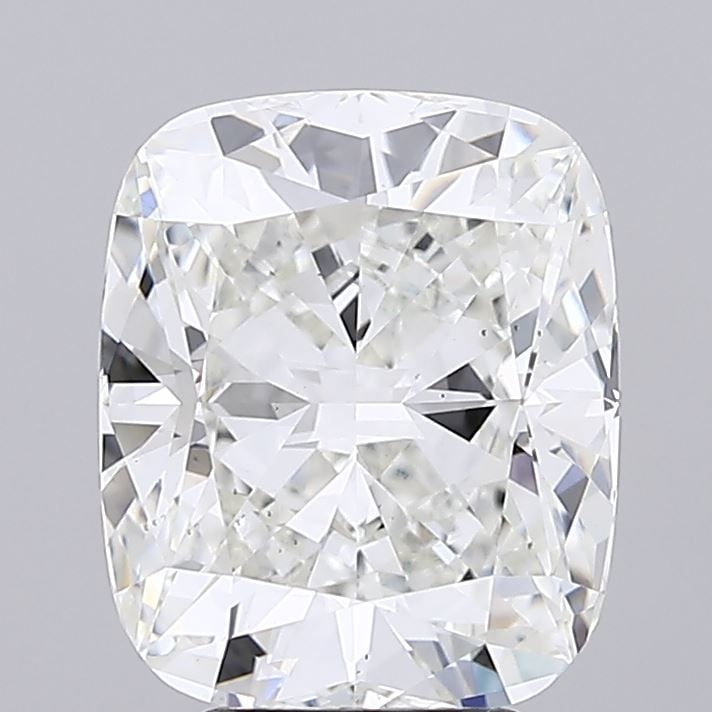 Loose Diamond - CUSHION MODIFIED 5.02ct F VS2: Loose Diamond - CUSHION MODIFIED 5.02ct F VS2 Source: This is a real non-mined Diamond that has been grown in a lab Shape: CUSHION MODIFIED Carats: 5.02 Color: F Clarity: VS2 Certification: IGI Video: