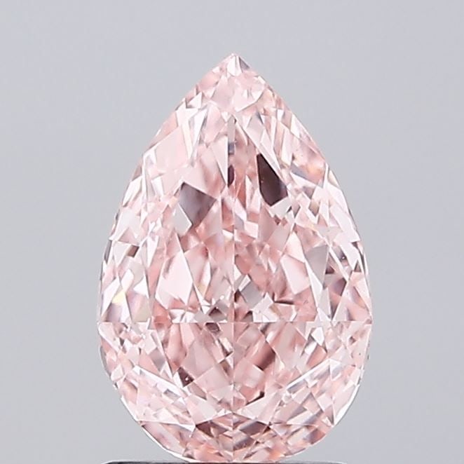 Loose Diamond - PEAR 1.1ct Fancy Intense Pink VVS2: Loose Diamond - PEAR 1.1ct Fancy Intense Pink VVS2 Source: This is a real non-mined Diamond that has been grown in a lab Shape: PEAR Carats: 1.1 Color: Fancy Intense Pink Certification: IGI Video:
