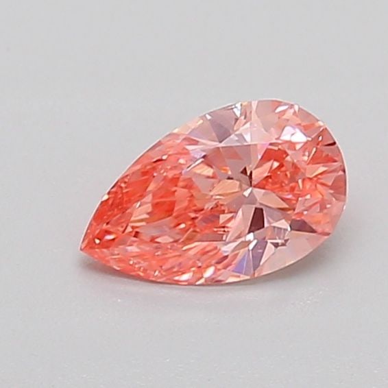 Loose Diamond - PEAR 0.44ct Fancy Vivid Pink VS2: Loose Diamond - PEAR 0.44ct Fancy Vivid Pink VS2 Source: This is a real non-mined Diamond that has been grown in a lab Shape: PEAR Carats: 0.44 Color: Fancy Vivid Pink Certification: IGI Video: