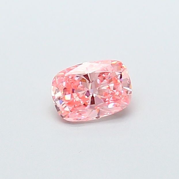 Loose Diamond - CUSHION BRILLIANT 0.53ct Fancy Vivid Pink VVS2: Loose Diamond - CUSHION BRILLIANT 0.53ct Fancy Vivid Pink VVS2 Source: This is a real non-mined Diamond that has been grown in a lab Shape: CUSHION BRILLIANT Carats: 0.53 Color: Fancy Vivid Pink Certi