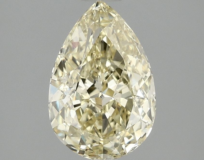 Loose Diamond - PEAR 2.0ct Fancy Intense Yellow VS1: Loose Diamond - PEAR 2.0ct Fancy Intense Yellow VS1 Source: This is a real non-mined Diamond that has been grown in a lab Shape: PEAR Carats: 2.0 Color: Fancy Intense Yellow Certification: IGI Video: