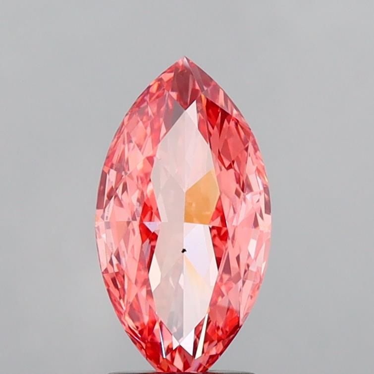 Loose Diamond - MARQUISE 3.06ct Fancy Vivid Pink VS2: Loose Diamond - MARQUISE 3.06ct Fancy Vivid Pink VS2 Source: This is a real non-mined Diamond that has been grown in a lab Shape: MARQUISE Carats: 3.06 Color: Fancy Vivid Pink Certification: IGI Video