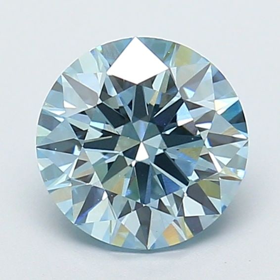 Ideal Loose Diamond - ROUND 2.0ct Fancy Intense Blue VVS2: Ideal Loose Diamond - ROUND 2.0ct Fancy Intense Blue VVS2 Source: This is a real non-mined Diamond that has been grown in a lab Shape: ROUND Carats: 2.0 Color: Fancy Intense Blue Certification: IGI Vi
