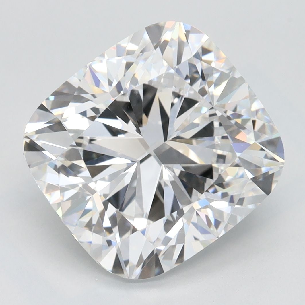 Loose Diamond - CUSHION BRILLIANT 4.21ct D VVS1: Loose Diamond - CUSHION BRILLIANT 4.21ct D VVS1 Source: This is a real non-mined Diamond that has been grown in a lab Shape: CUSHION BRILLIANT Carats: 4.21 Color: D Clarity: VVS1 Certification: GIA Vi