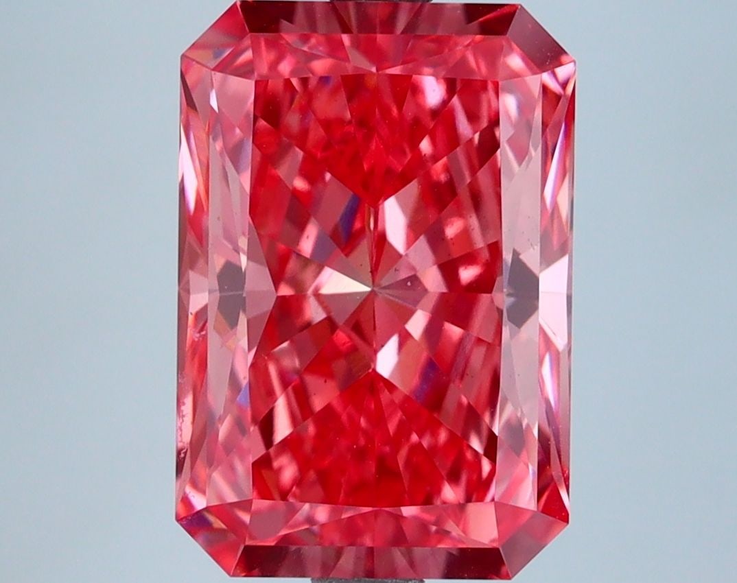 Loose Diamond - RADIANT 4.01ct Fancy Vivid Pink VS2 (1 of 1)