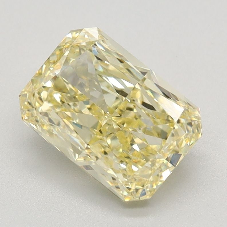 Loose Diamond - RADIANT 1.44ct Fancy Intense Yellow VS1: Loose Diamond - RADIANT 1.44ct Fancy Intense Yellow VS1 Source: This is a real non-mined Diamond that has been grown in a lab Shape: RADIANT Carats: 1.44 Color: Fancy Intense Yellow Certification: IGI