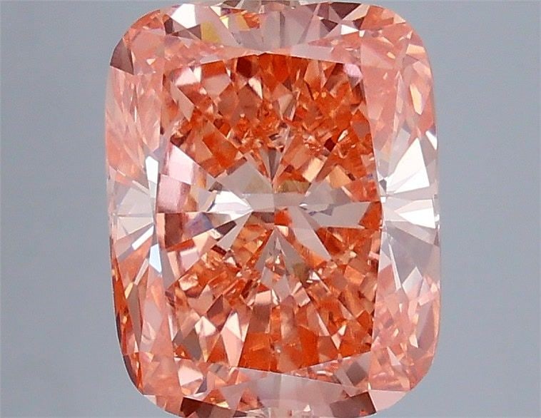 Loose Diamond - CUSHION MODIFIED 4.28ct Fancy Vivid Pink VS1: Loose Diamond - CUSHION MODIFIED 4.28ct Fancy Vivid Pink VS1 Source: This is a real non-mined Diamond that has been grown in a lab Shape: CUSHION MODIFIED Carats: 4.28 Color: Fancy Vivid Pink Certific