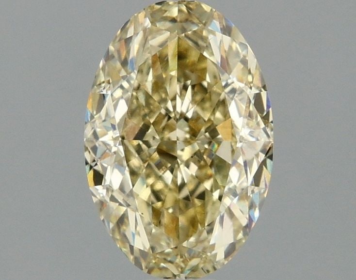 Loose Diamond - OVAL 1.53ct Fancy Yellow VS2: Loose Diamond - OVAL 1.53ct Fancy Yellow VS2 Source: This is a real non-mined Diamond that has been grown in a lab Shape: OVAL Carats: 1.53 Color: Fancy Yellow Certification: IGI Video: