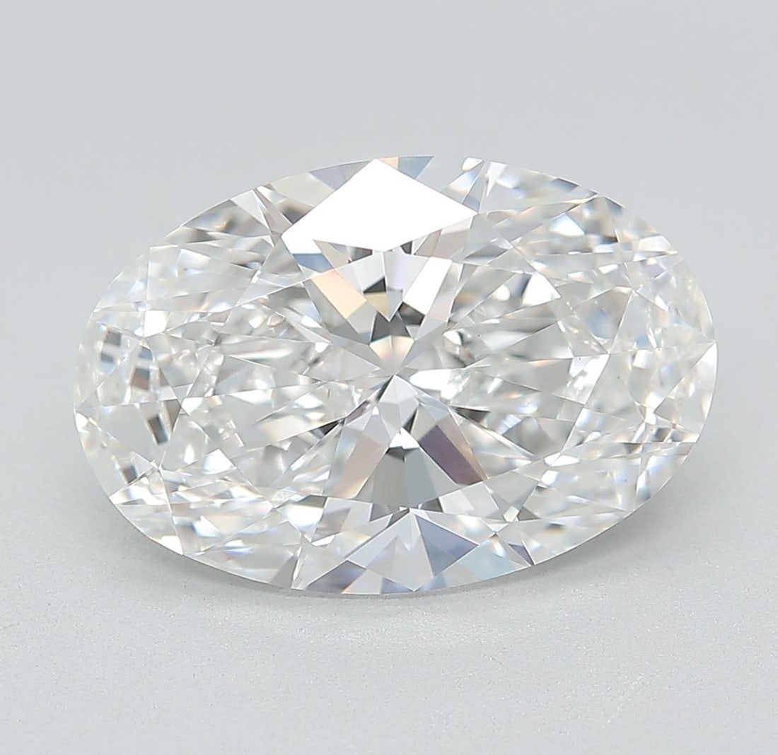 Loose Diamond - OVAL 5.34ct E VVS2: Loose Diamond - OVAL 5.34ct E VVS2 Source: This is a real non-mined Diamond that has been grown in a lab Shape: OVAL Carats: 5.34 Color: E Clarity: VVS2 Certification: IGI Video: