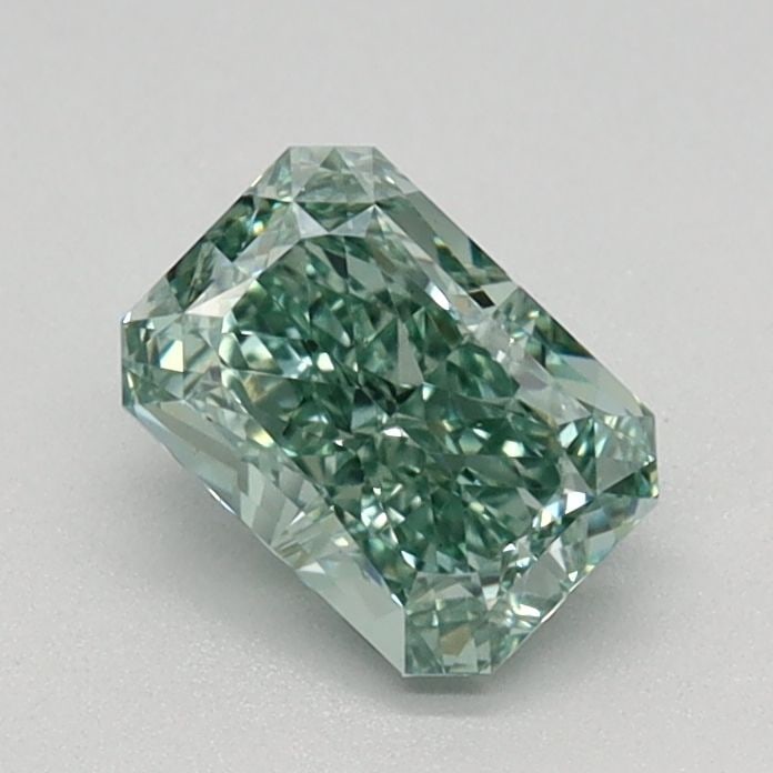 Loose Diamond - RADIANT 0.62ct Fancy Vivid Green VS1: Loose Diamond - RADIANT 0.62ct Fancy Vivid Green VS1 Source: This is a real non-mined Diamond that has been grown in a lab Shape: RADIANT Carats: 0.62 Color: Fancy Vivid Green Certification: IGI