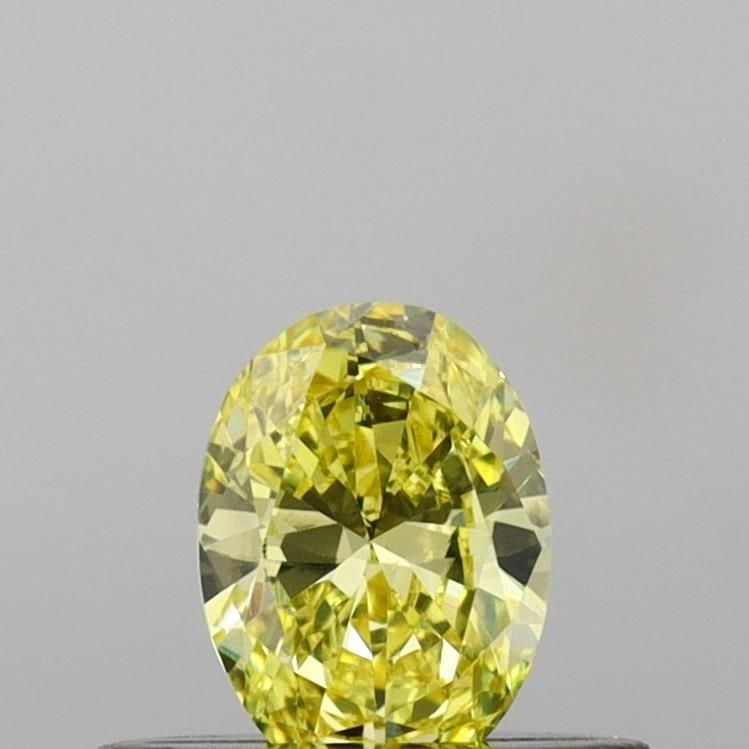 Loose Diamond - OVAL 0.3ct Fancy Intense Yellow VS2: Loose Diamond - OVAL 0.3ct Fancy Intense Yellow VS2 Source: This is a real non-mined Diamond that has been grown in a lab Shape: OVAL Carats: 0.3 Color: Fancy Intense Yellow Certification: IGI Video: