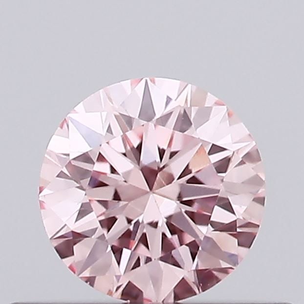 Loose Diamond - ROUND 0.32ct Fancy Intense Pink VS1 (1 of 1)