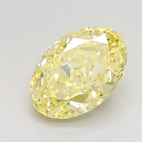 Loose Diamond - OVAL 1.0ct Fancy Yellow VS2: Loose Diamond - OVAL 1.0ct Fancy Yellow VS2 Source: This is a real non-mined Diamond that has been grown in a lab Shape: OVAL Carats: 1.0 Color: Fancy Yellow Certification: IGI Video: