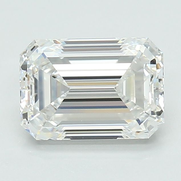 Loose Diamond - EMERALD 1.54ct E VVS2: Loose Diamond - EMERALD 1.54ct E VVS2 Source: This is a real non-mined Diamond that has been grown in a lab Shape: EMERALD Carats: 1.54 Color: E Clarity: VVS2 Certification: IGI Video: