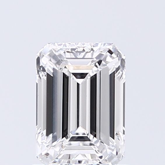 Loose Diamond - EMERALD 1.01ct D VVS2: Loose Diamond - EMERALD 1.01ct D VVS2 Source: This is a real non-mined Diamond that has been grown in a lab Shape: EMERALD Carats: 1.01 Color: D Clarity: VVS2 Certification: IGI Video:
