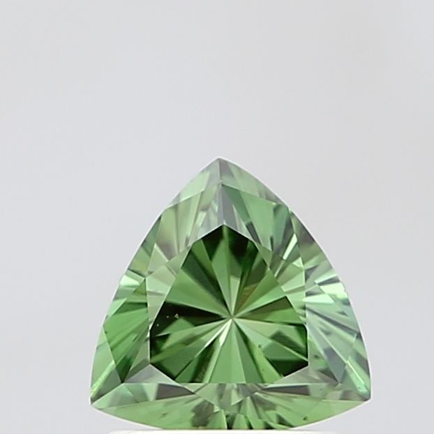 Loose Diamond - TRILLIANT 1.11ct Green VS1: Loose Diamond - TRILLIANT 1.11ct Green VS1 Source: This is a real non-mined Diamond that has been grown in a lab Shape: TRILLIANT Carats: 1.11 Color: Green Certification: NONE Video: