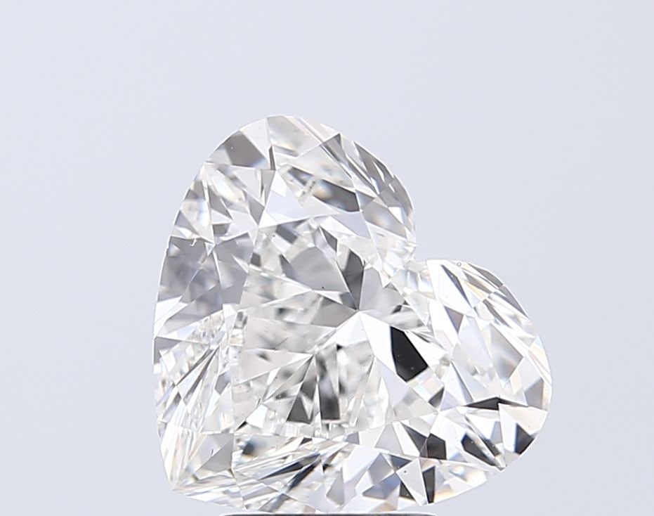 Loose Diamond - HEART 4.09ct F VS2: Loose Diamond - HEART 4.09ct F VS2 Source: This is a real non-mined Diamond that has been grown in a lab Shape: HEART Carats: 4.09 Color: F Clarity: VS2 Certification: IGI Video: