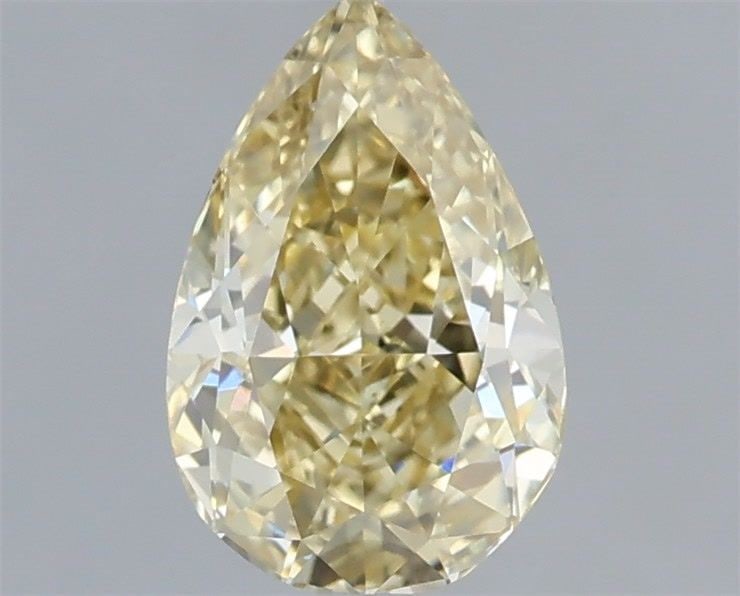 Loose Diamond - PEAR 1.08ct Fancy Light Yellow VS1: Loose Diamond - PEAR 1.08ct Fancy Light Yellow VS1 Source: This is a real non-mined Diamond that has been grown in a lab Shape: PEAR Carats: 1.08 Color: Fancy Light Yellow Certification: IGI Video: