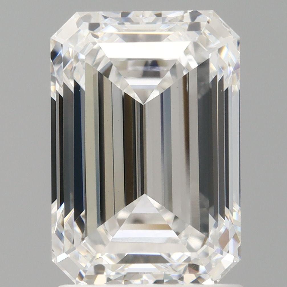 Loose Diamond - EMERALD 2.06ct E VVS2: Loose Diamond - EMERALD 2.06ct E VVS2 Source: This is a real non-mined Diamond that has been grown in a lab Shape: EMERALD Carats: 2.06 Color: E Clarity: VVS2 Certification: IGI Video: