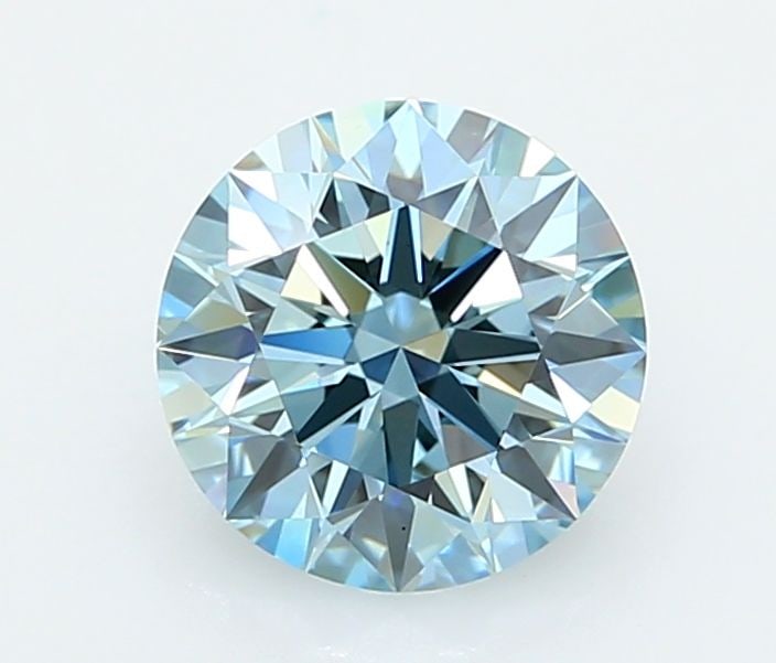 Ideal Loose Diamond - ROUND 2.03ct Fancy Vivid Blue VVS2: Ideal Loose Diamond - ROUND 2.03ct Fancy Vivid Blue VVS2 Source: This is a real non-mined Diamond that has been grown in a lab Shape: ROUND Carats: 2.03 Color: Fancy Vivid Blue Certification: IGI Vide