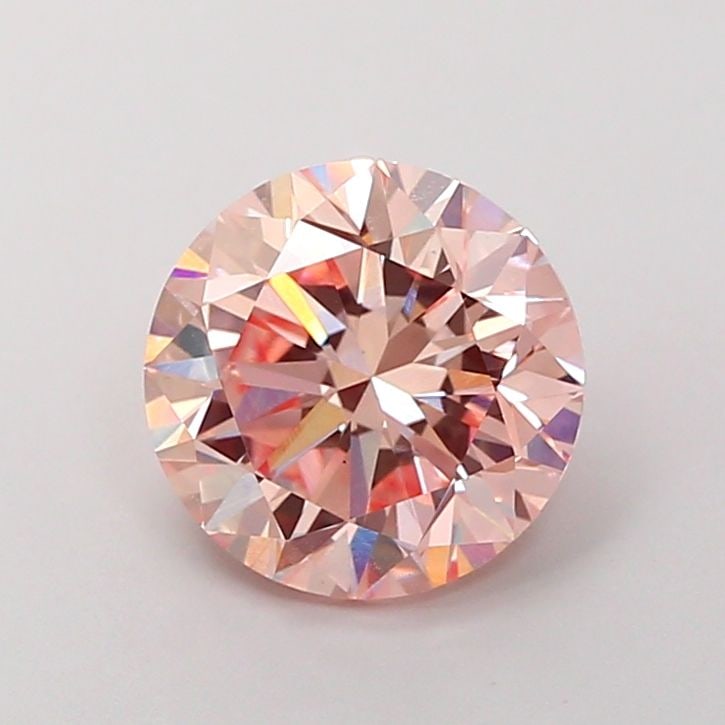 Loose Diamond - ROUND 2.56ct Fancy Intense Pink VS1: Loose Diamond - ROUND 2.56ct Fancy Intense Pink VS1 Source: This is a real non-mined Diamond that has been grown in a lab Shape: ROUND Carats: 2.56 Color: Fancy Intense Pink Certification: IGI Video: