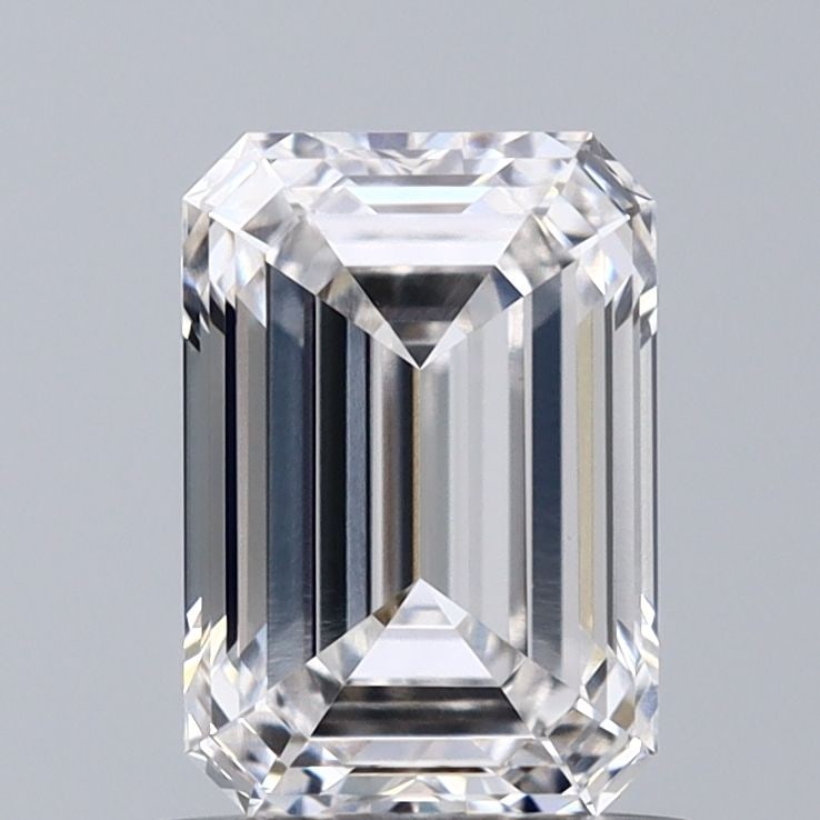 Loose Diamond - EMERALD 1.3ct E VS1: Loose Diamond - EMERALD 1.3ct E VS1 Source: This is a real non-mined Diamond that has been grown in a lab Shape: EMERALD Carats: 1.3 Color: E Clarity: VS1 Certification: IGI Video: