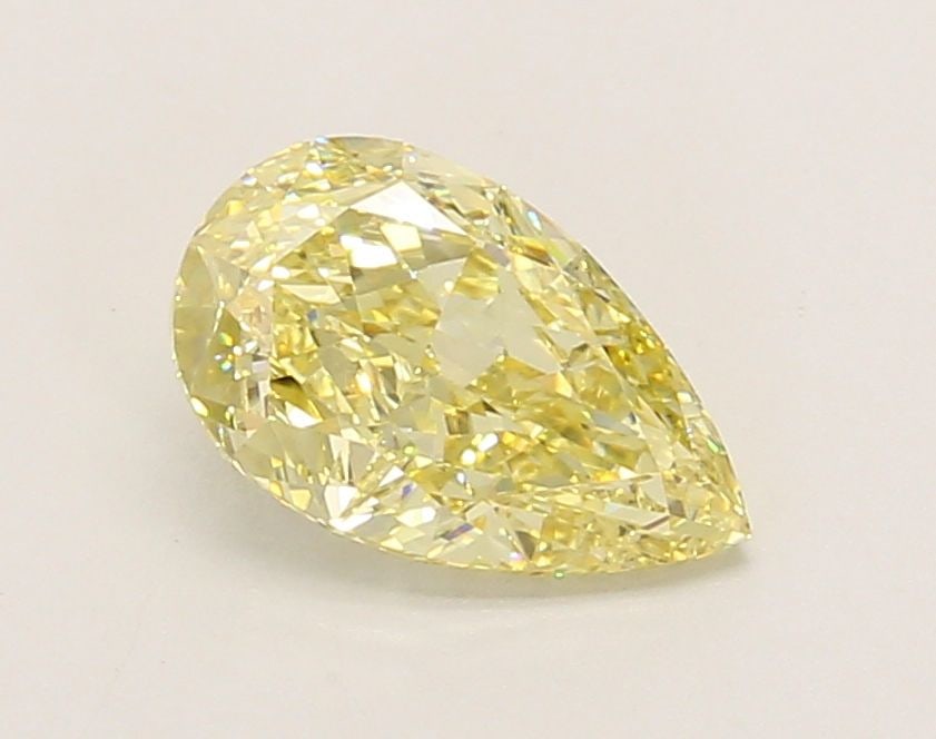 Loose Diamond - PEAR 1.21ct Fancy Intense Yellow VS1: Loose Diamond - PEAR 1.21ct Fancy Intense Yellow VS1 Source: This is a real non-mined Diamond that has been grown in a lab Shape: PEAR Carats: 1.21 Color: Fancy Intense Yellow Certification: IGI